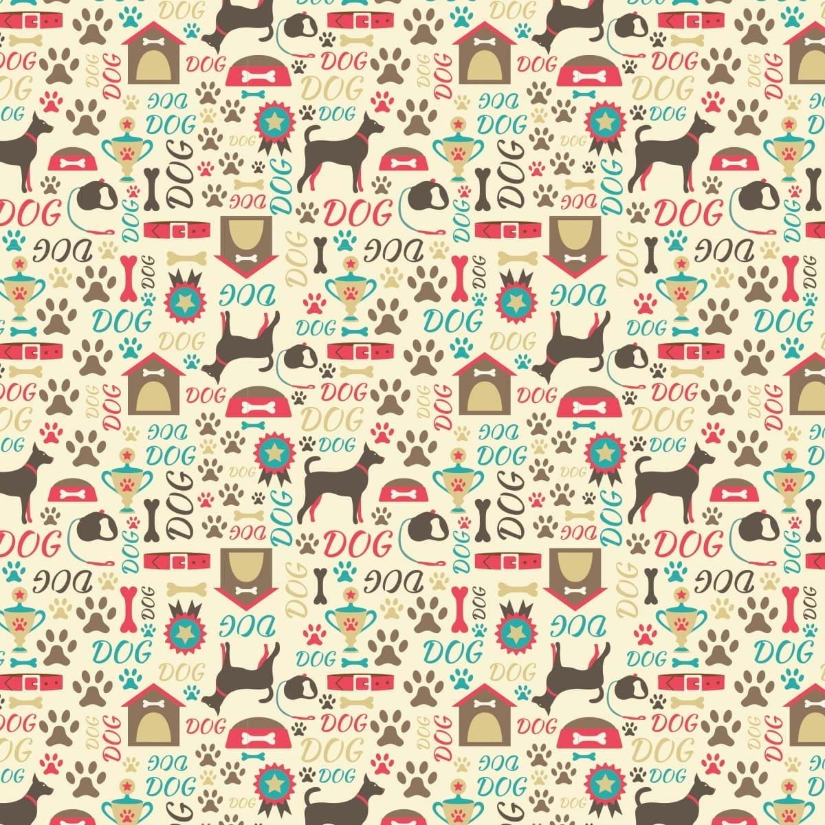 Best Of Show Bandana - Single Piece 22x22