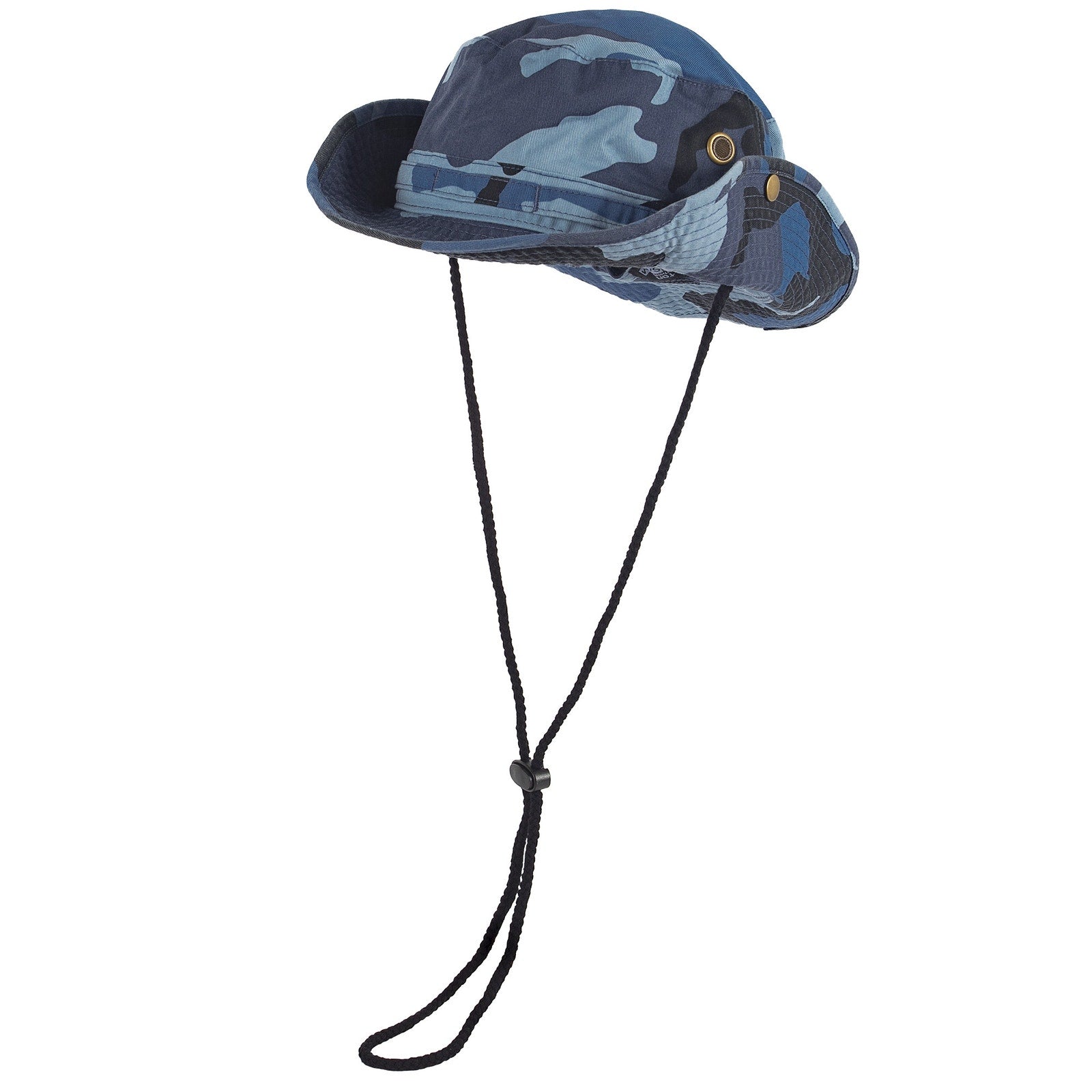 Blue Camo Safari Hat - Size Large/XL - Single Piece